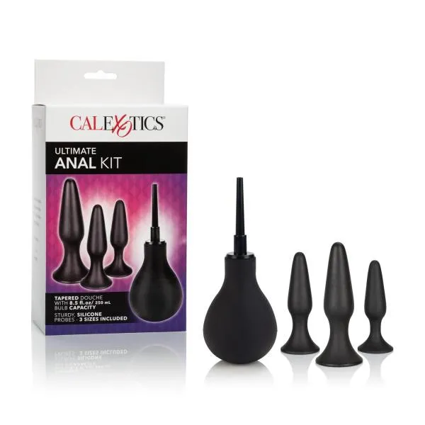 Anal Cal Exotics Ultimate Anal Kit Black Anal Cal Exotics Ultimate Anal Kit Black