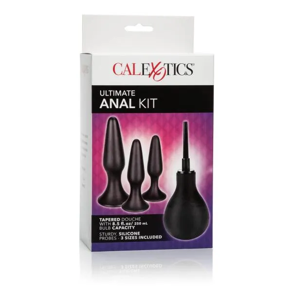 Anal Cal Exotics Ultimate Anal Kit Black Anal Cal Exotics Ultimate Anal Kit Black
