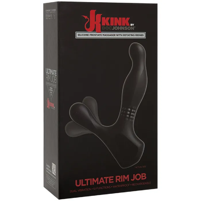 Anal Doc Johnson KINK Ultimate Rim Job Black