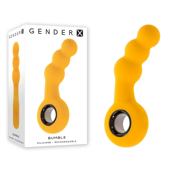 Anal Gender X BUMBLE Yellow 149 cm USB Rechargeable Butt Plug Gender X