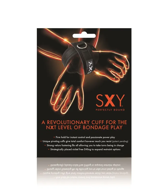 Anal SXY Cuffs Black Creative Conceptions