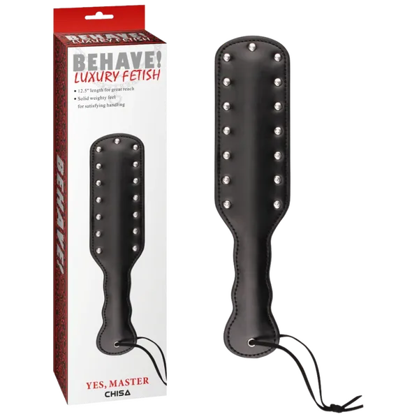 Anal Yes Master Paddle Black Chisa