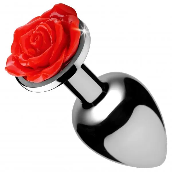 Booty Sparks Red Rose Anal Plug Medium Booty Sparks Male Sex Toys