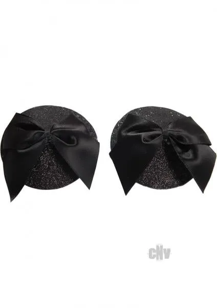 Burlesque Pasties Bows Black Seductucom Anal