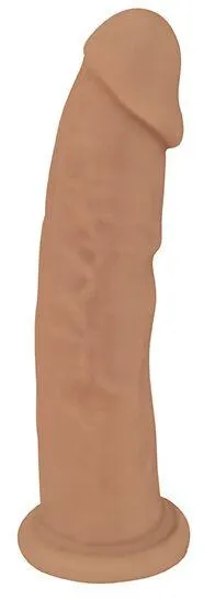 Curve Novelties Dildos Fleshstixxx 6 Inches Silicone Dildo No Balls Latte