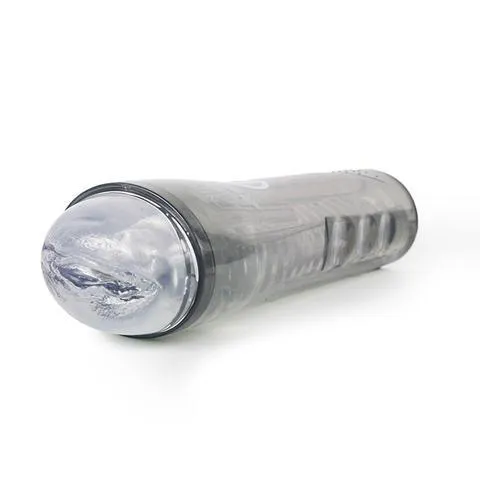Cyberskin Release Deep Pussy Stroker Clear Cyberskin Male Sex Toys