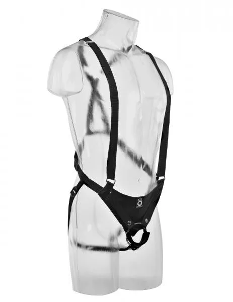 Dildos Pipedream King Cock 10 Inches Hollow Strap On Suspender System Beige Dildos Pipedream King Cock 10 Inches Hollow Strap On Suspender System Beige