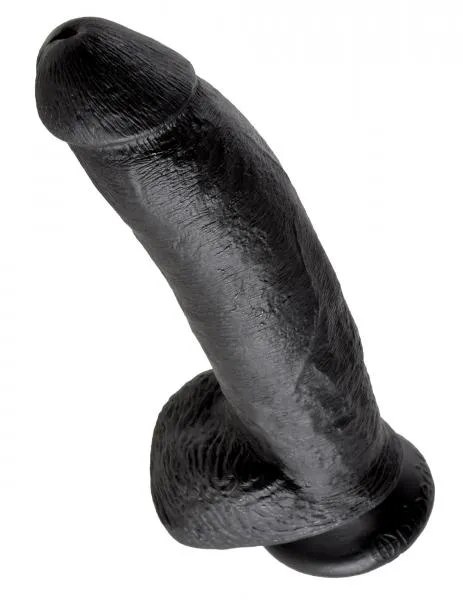 Dildos Pipedream King Cock 9 Inches Cock Balls Black Dildos Pipedream King Cock 9 Inches Cock Balls Black