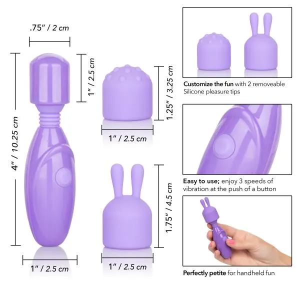 Dr Laura Berman Intimate Basics Dr Laura Berman Olivia Mini Massager With 2 Attachments Female Sex Toys Dr Laura Berman Intimate Basics Dr Laura Berman Olivia Mini Massager With 2 Attachments Female Sex Toys