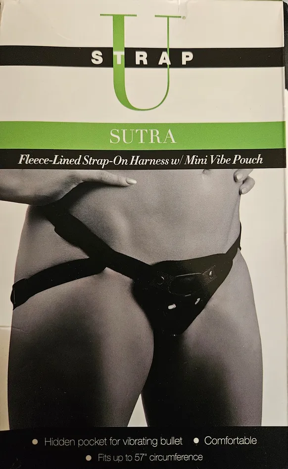 Female Sex Toys The Pleasure Shop adult toys U Strap Sutra Harness w pouch for vibrator