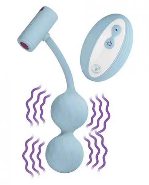 Femmefunn Momenta Kegel Balls Light Blue FemmeFunn Female Sex Toys