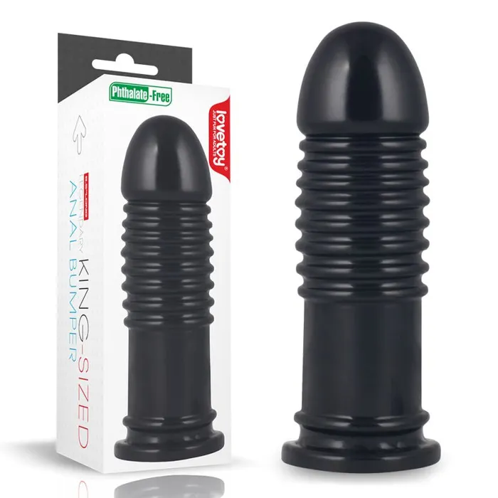 Lovetoy Anal King Sized Anal Bumper 8 Black