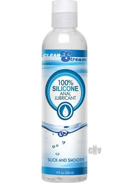 Male Sex Toys Clean Stream 100 Percent Silicone Anal Lube 85oz