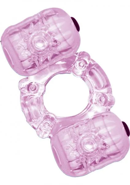 Male Sex Toys Seductucom Hero Double Pleaser Teaser Cock Ring Waterproof Purple