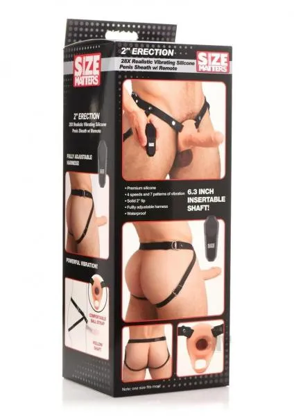 Male Sex Toys Seductucom Size Matters 2 Erection 28x Realist Lgt