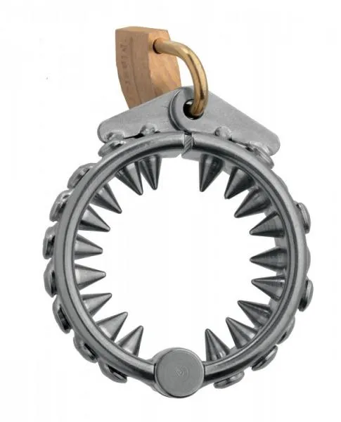Master Series Male Sex Toys Impaler Locking Cbt Ring With Spikes Master Series Male Sex Toys Impaler Locking Cbt Ring With Spikes