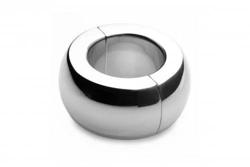 Master Series Male Sex Toys Magnet Master Stainless Steel Ball Stretcher