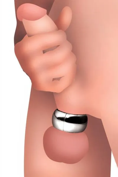 Master Series Male Sex Toys Magnet Master Stainless Steel Ball Stretcher