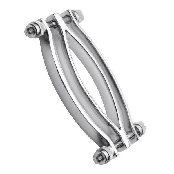 Master Series Male Sex Toys Stainless Steel Adjustable Pussy Clamp Master Series Male Sex Toys Stainless Steel Adjustable Pussy Clamp