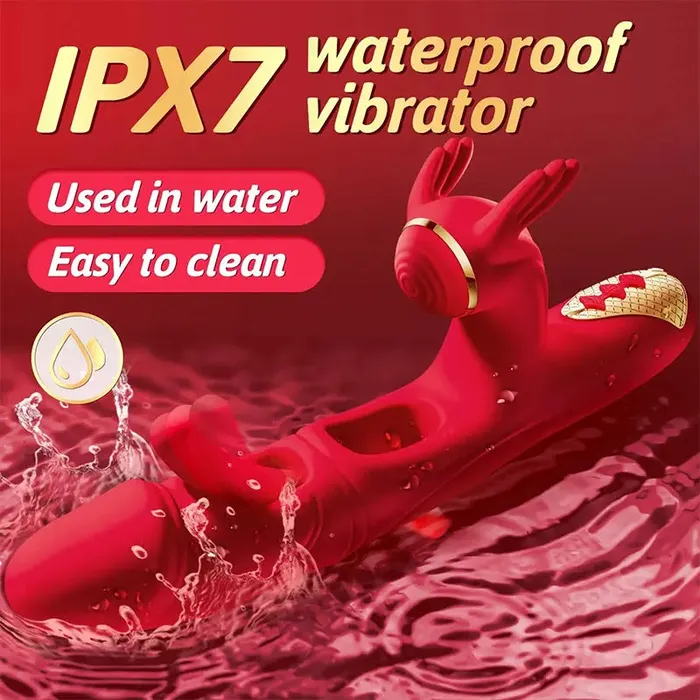 OOTYEMO Female Sex Toys Dual Action Clitoral Suction Vibrator