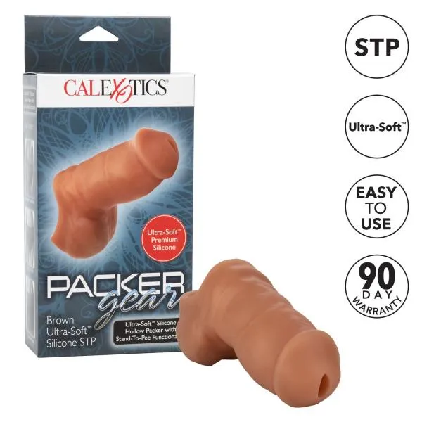 Packer Gear Ultra Soft Female Sex Toys Packer Gear Ultra Soft Brown Stand To Pee Hollow Packer Packer Gear Ultra Soft Female Sex Toys Packer Gear Ultra Soft Brown Stand To Pee Hollow Packer
