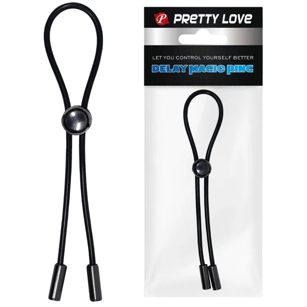 Pretty Love Anal Delay Magic Ring Black