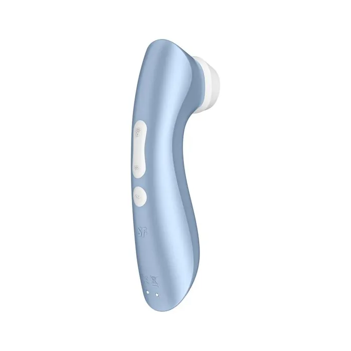 Pro 2 Air Pulse Stimulator Plus Vibration Blue Satisfyer Vibrators