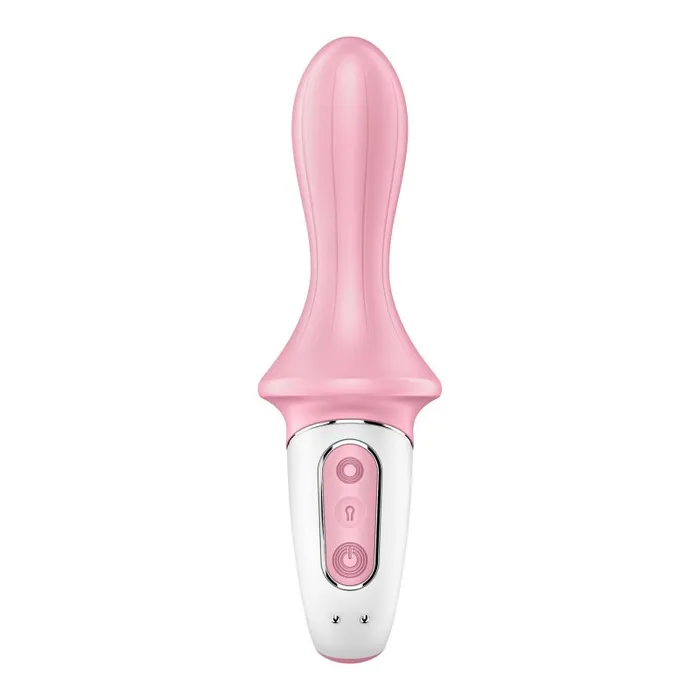 Satisfyer Male Sex Toys Control App Inflatable Anal Vibrator Air Pump Booty 5 Red