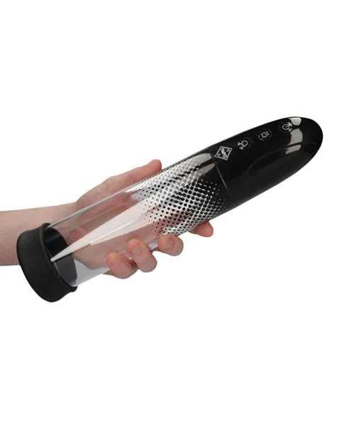 Shots Vibrators Pumped Automatic Rechargeable Luv Pump Black Shots Vibrators Pumped Automatic Rechargeable Luv Pump Black