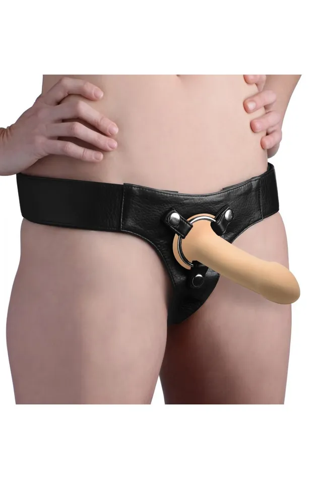 Squeezable Phallic Dildo Beige Sd Dildos