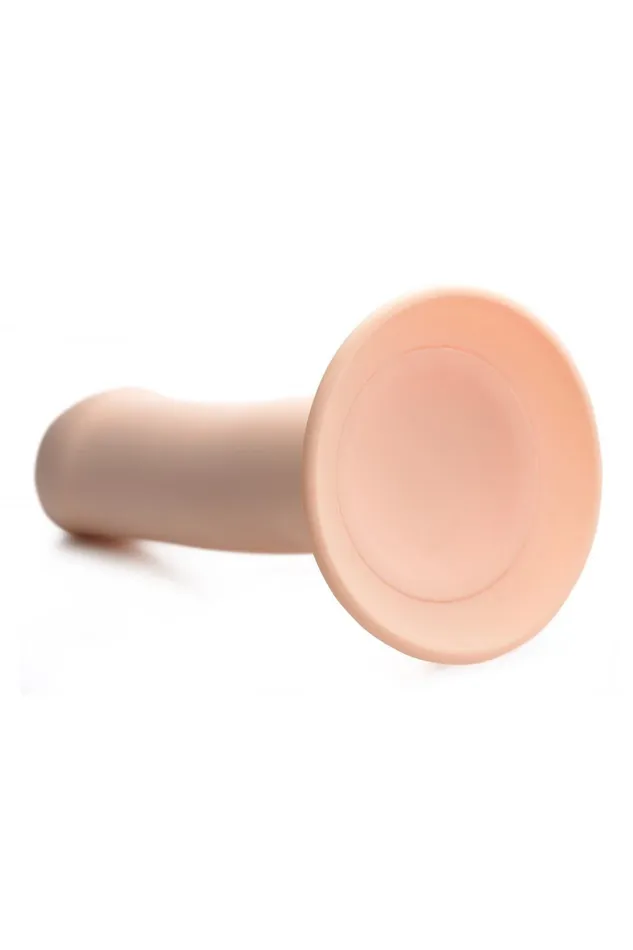 Squeezable Phallic Dildo Beige Sd Dildos