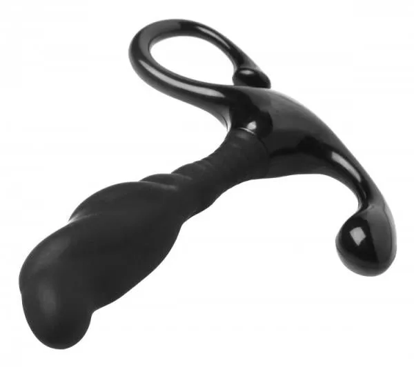 Trinity Vibes Male Sex Toys Silicone Wavy Prostate Exerciser