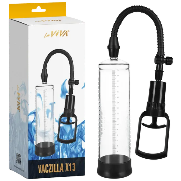 Vaczilla X13 Master Grip Finger Pull Penis Pump LaViva Male Sex Toys
