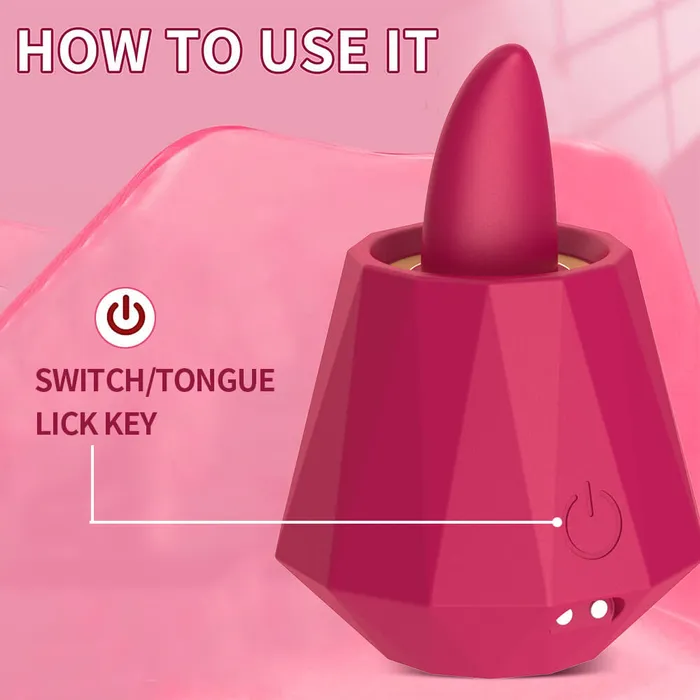 Vibrators OOTYEMO Diamond Simulation Tongue Toy