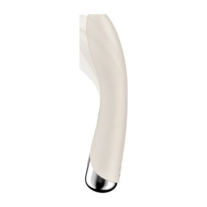 Vibrators Satisfyer Rotating GSpot Vibrator Spinning Vibe 1 Beige