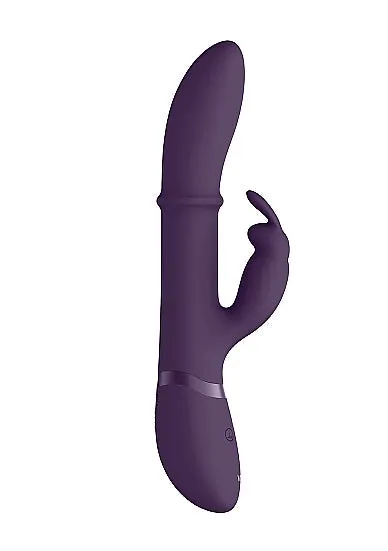 Vibrators Shots Toys VIVE Ring Rabbit Vibrator Halo Purple