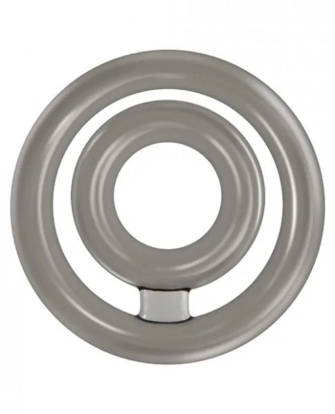 Zero Tolerance Male Sex Toys Bullseye Cock Ring Double Ring Smoke