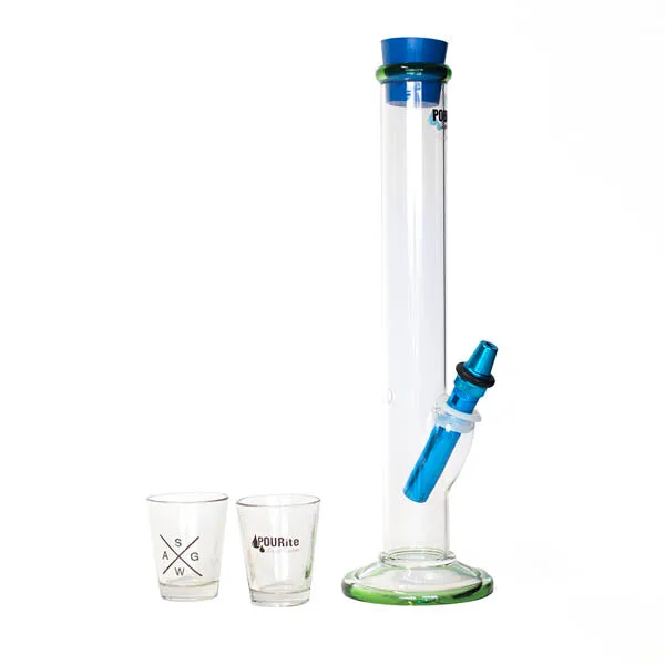 Female Sex Toys Pourite Straight Didge Pourite With Shot Glass Gift Box Elegant Dinner Party Pourer with 2 Shot Glasses