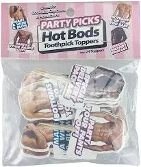 Vibrators Hott Products Hot Bods Toothpick Toppers
