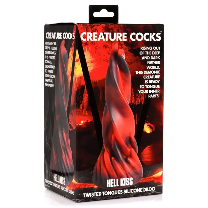 Creature Cocks Dildos Creature Cocks Hell Kiss Twisted Tongues Silicone Dildo