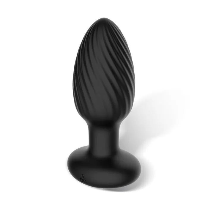 Intoyou Male Sex Toys Rotating and vibrating Butt Plug with remote Drago