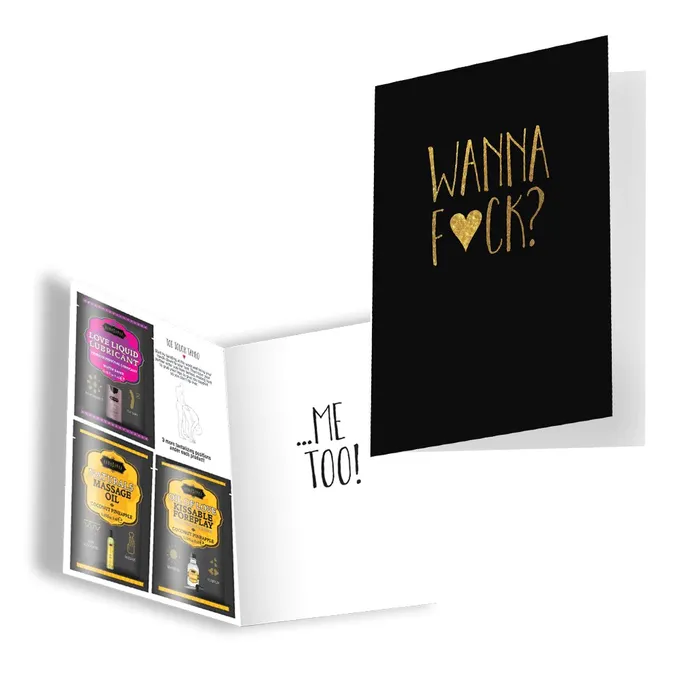 Kama Sutra Vibrators Naughty Notes Wanna FckMe Too