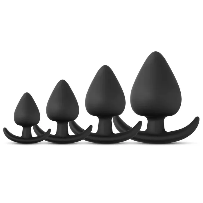 Lightspeed Love Fat Silicone Butt Plug Set Anal
