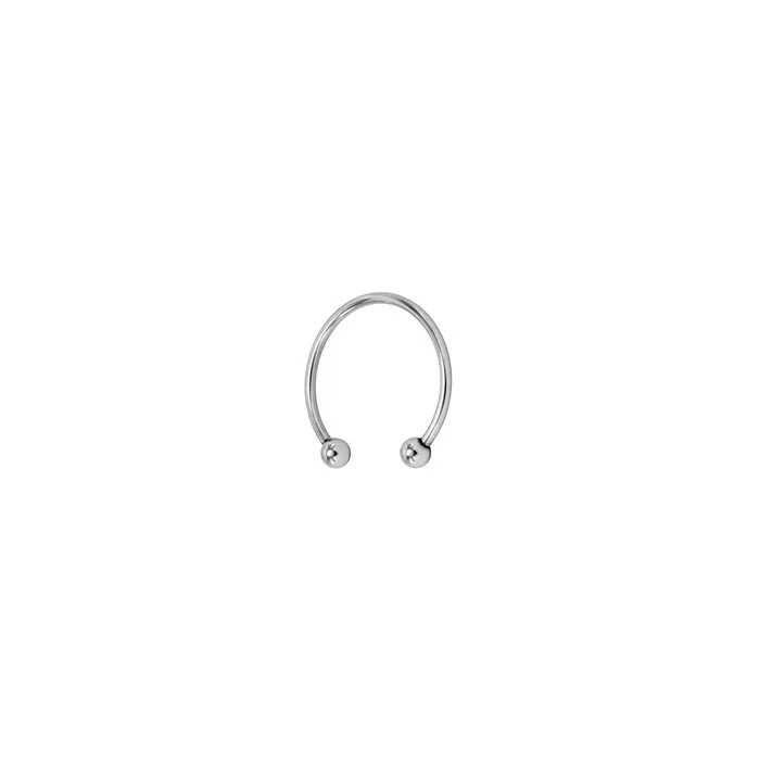 Locked Male Sex Toys Steel cock ring Locked Torc 28 cm