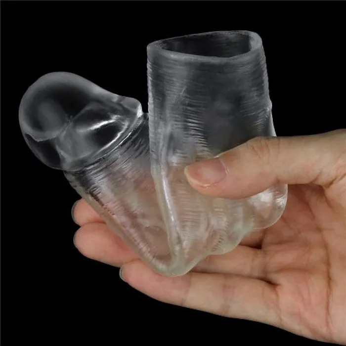 Male Sex Toys Love Toy Transparent Penis Extender Flawless 1