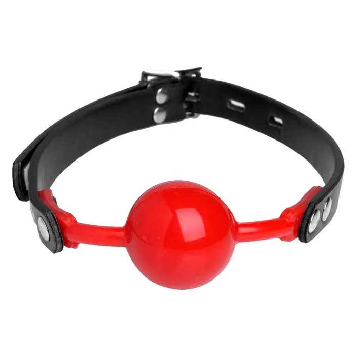 Male Sex Toys Master Series Master Series The Hush Silicone Ball Gag