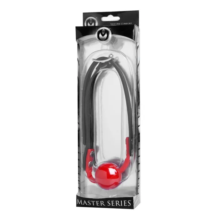 Male Sex Toys Master Series Master Series The Hush Silicone Ball Gag