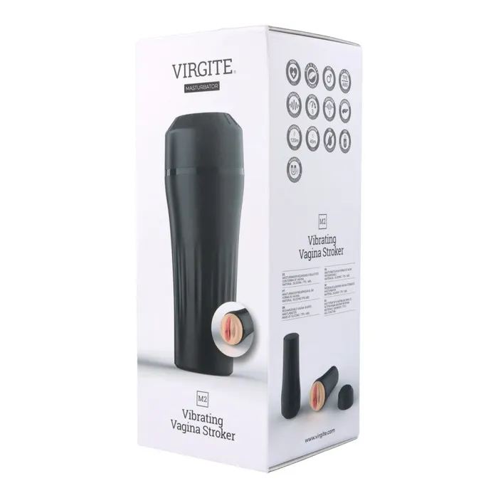 Male Sex Toys Virgite Virgite M2 Rechargeable Vaginal Vibrating Masturbator