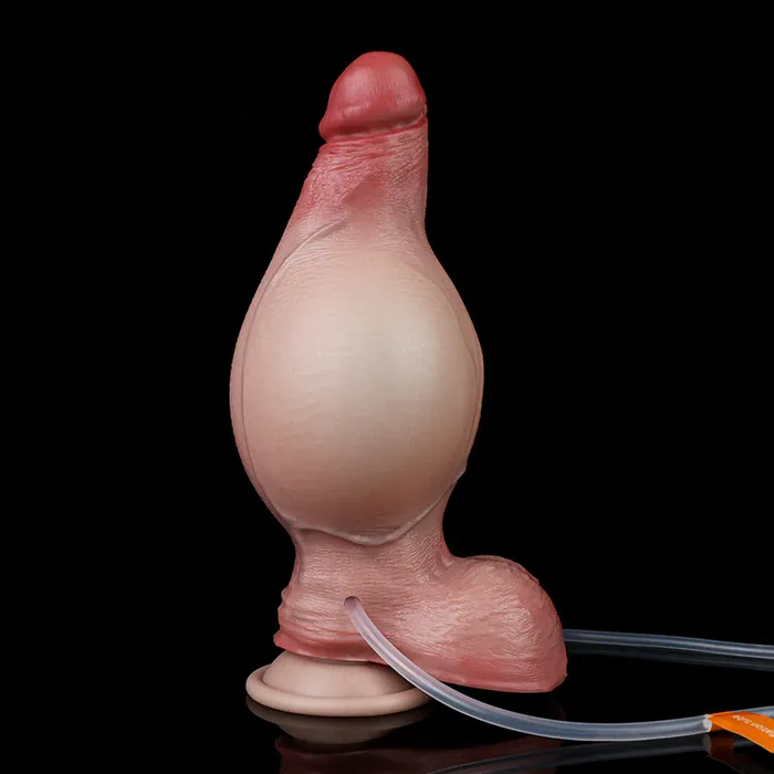 mysite Female Sex Toys Inflatable Silicone Lifelike Dildo