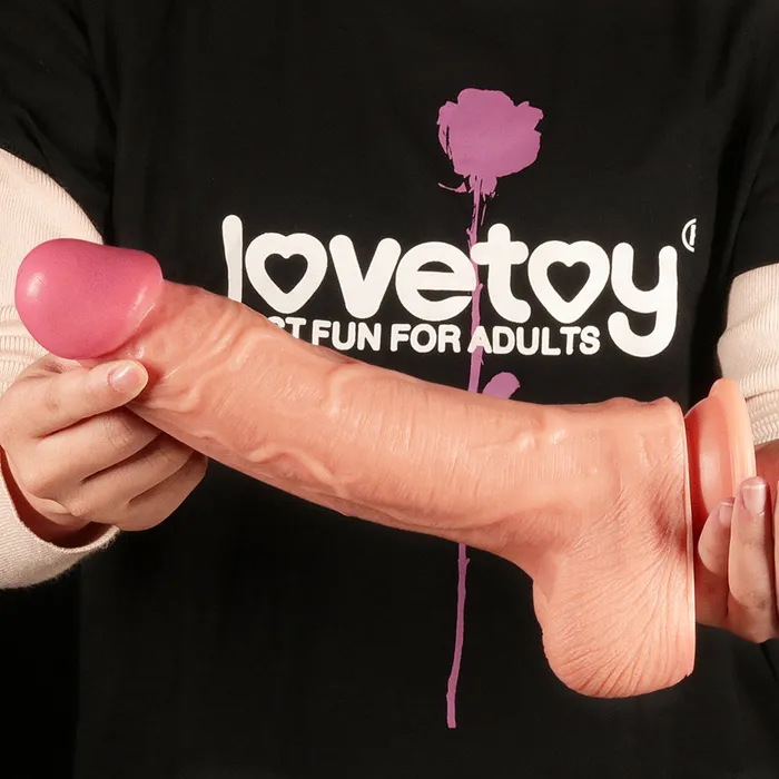 Nature Cock 10 Dual Layer Realistic Silicone Dildo Love Toy Dildos